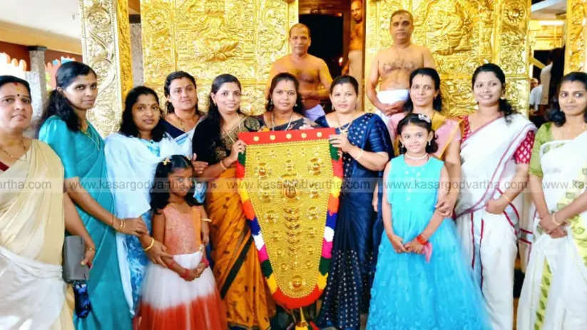 women craft unique nettipattam for palakkunnamma