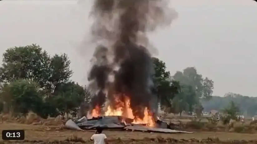 IAF's MiG 29 fighter jet crashes near Agra