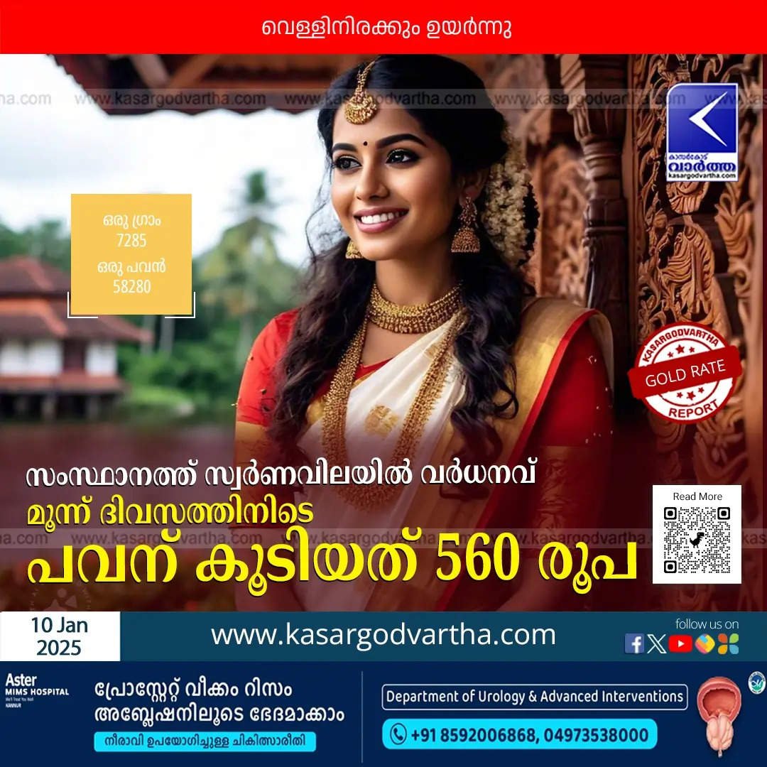 gold rate january 10 kerala