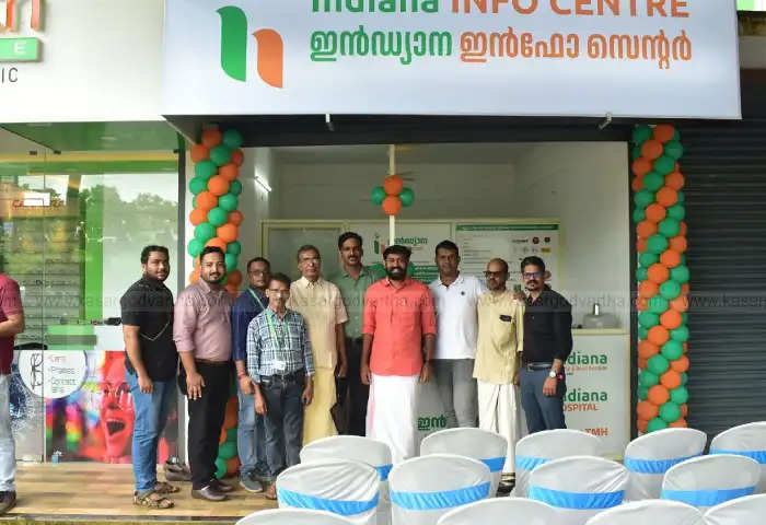 indiana info center started operations at pariyaram