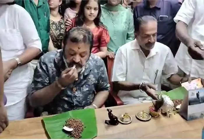 Suresh Gopi visited Parassini Muthappa temple