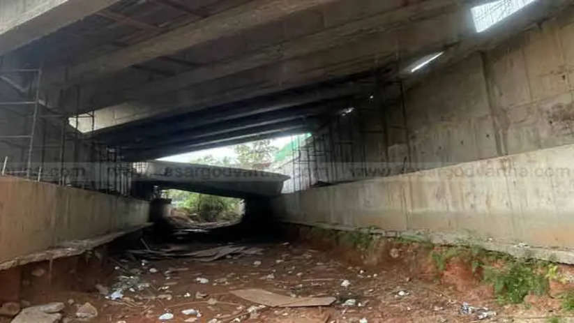 Bridge collapsed during the construction of the national highway