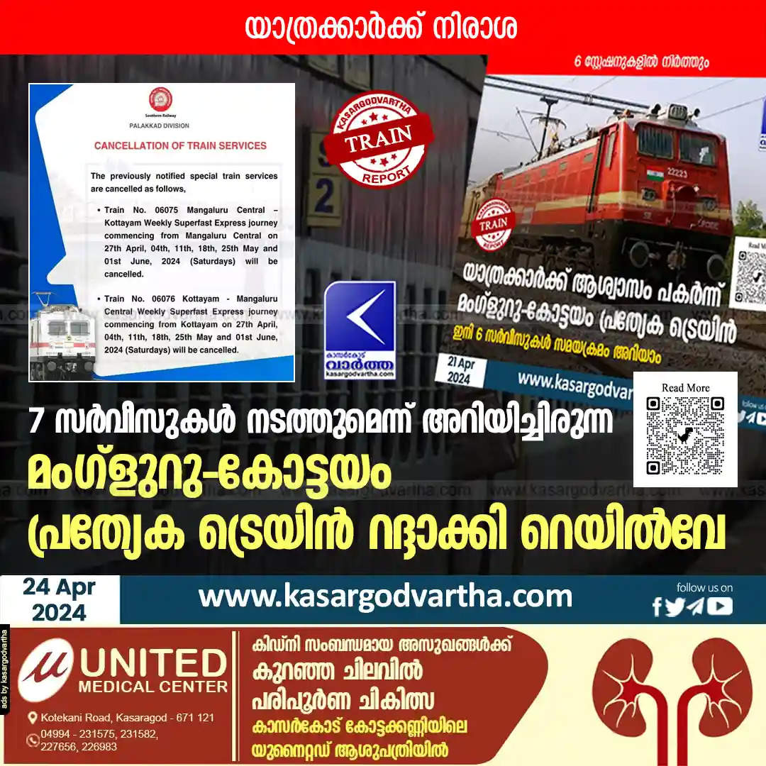 train Mangalore
