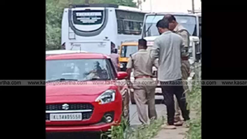  Kasargod vehicle inspection for New Year safety, police action