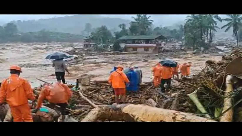 Kerala landslide, Wayanad, natural disaster, rescue operations, India, casualties