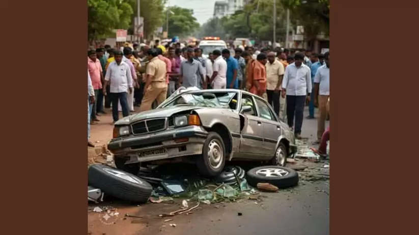 Five Students Died in Tamil Nadu Car Accident, Tamil Nadu, car accident, students.