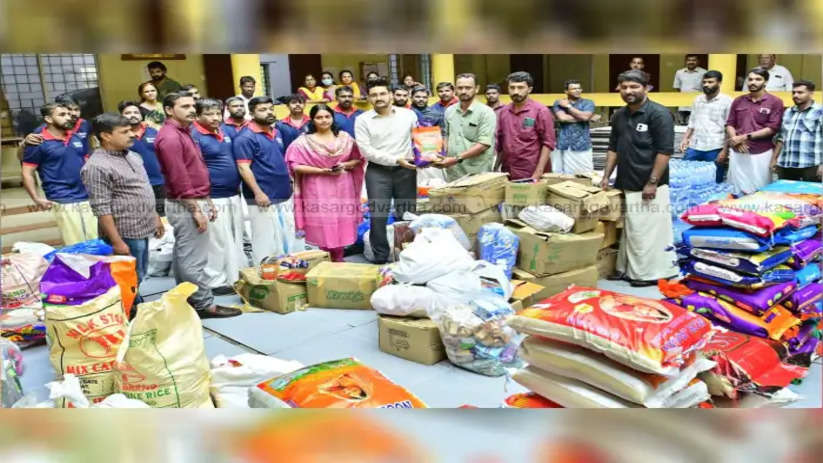 dyfi hands over essential supplies for wayanad landslide rel