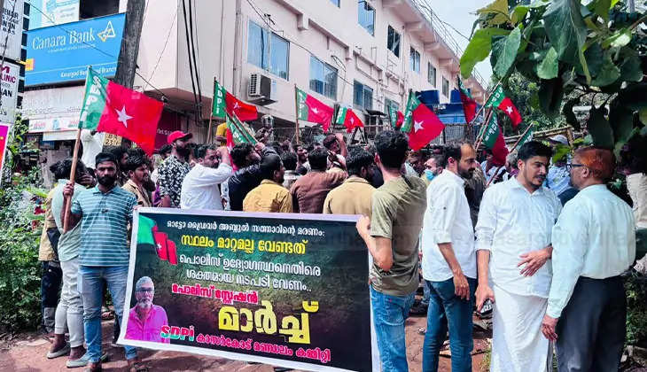 SDPI demands Arrest of Police officer for Auto Driver's Death