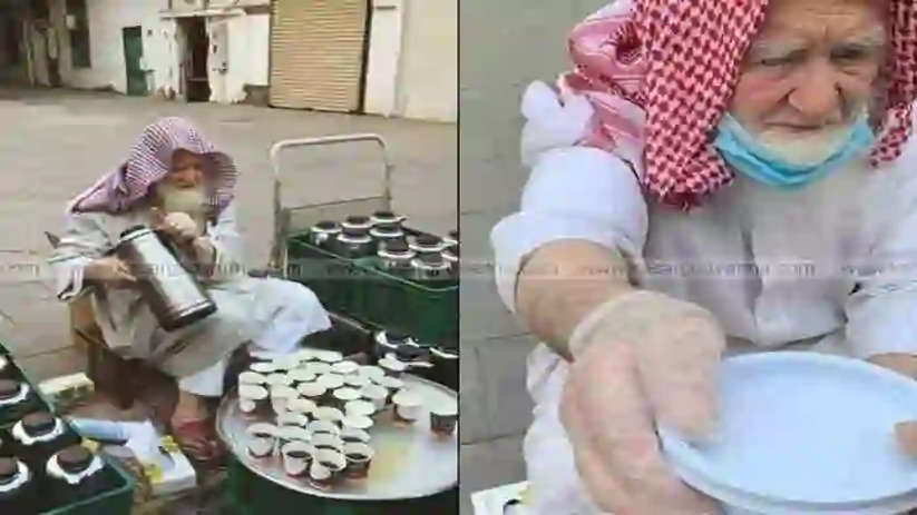 Shaykh Ismail who served free tea, coffee in Madinah